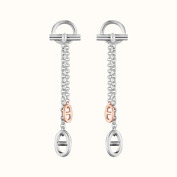 New Farandole earrings, medium model | Hermès USA